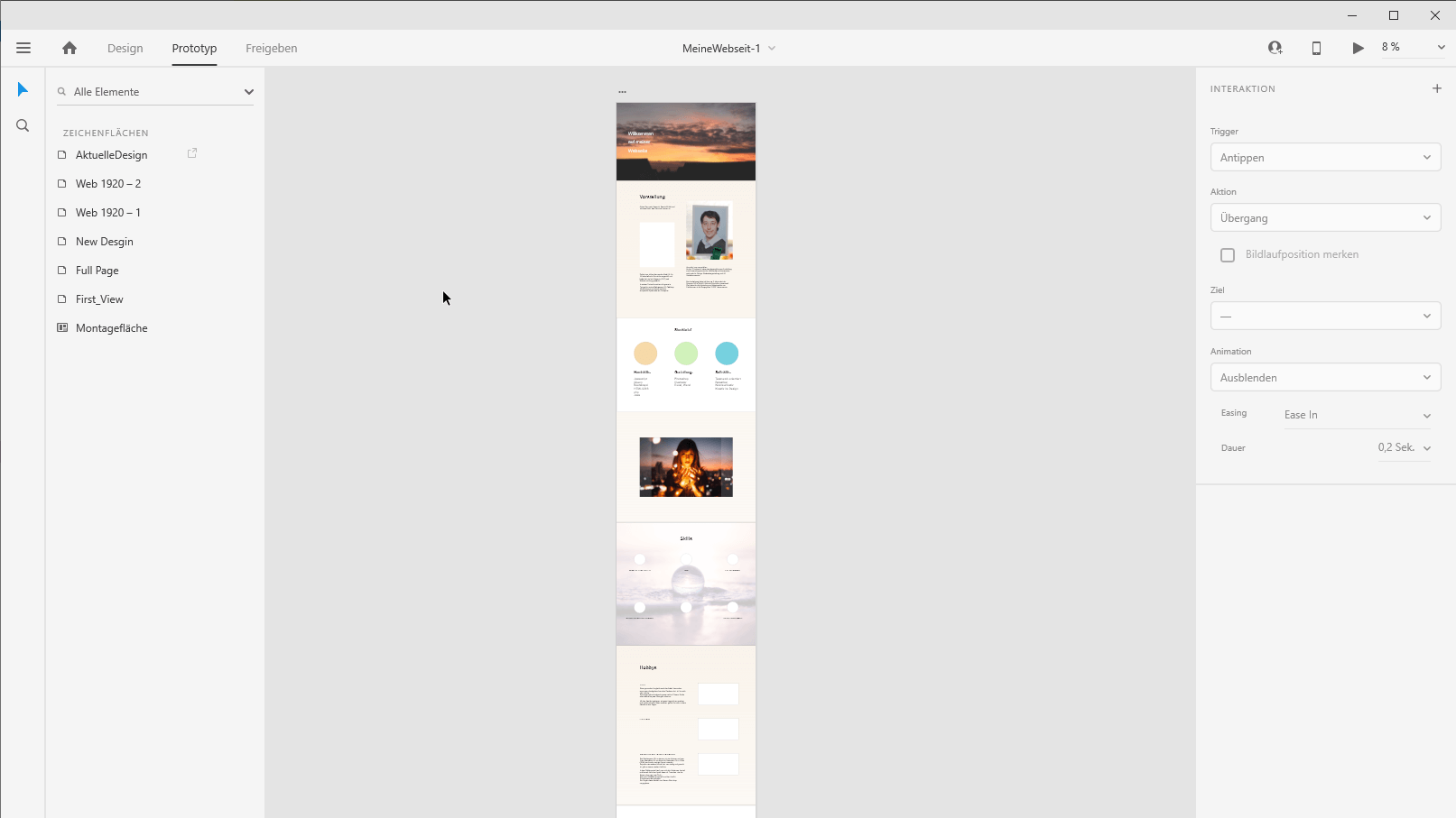 Design new Website